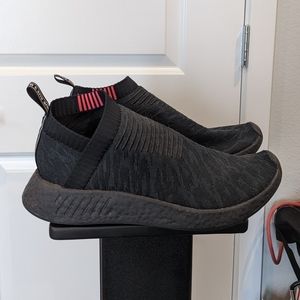 Adidas NMD CS2 Triple Black Shock Pink